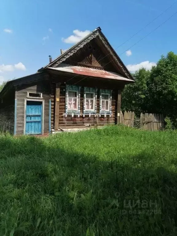 Дом в Нижегородская область, Вачский муниципальный округ, с. Давыдово ... - Фото 0