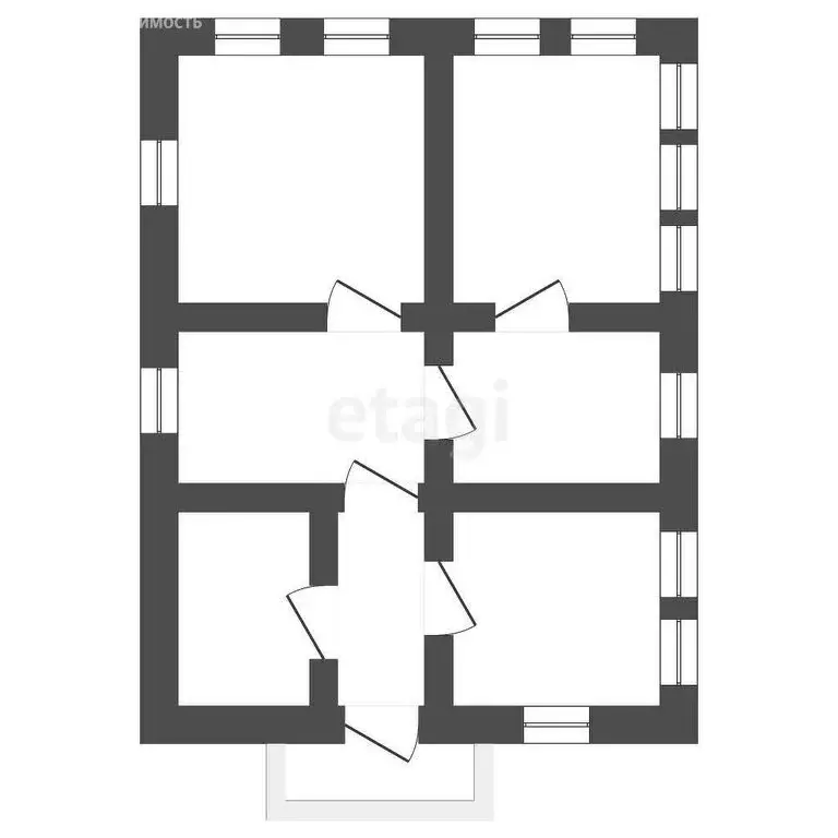 Дом в Заводоуковск, Октябрьская улица (40.9 м) - Фото 0