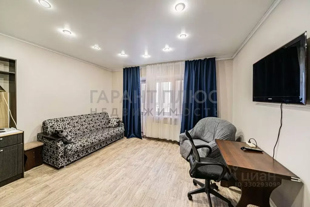 1-к кв. Липецкая область, Липецк ул. Осканова, 1 (30.0 м) - Фото 2