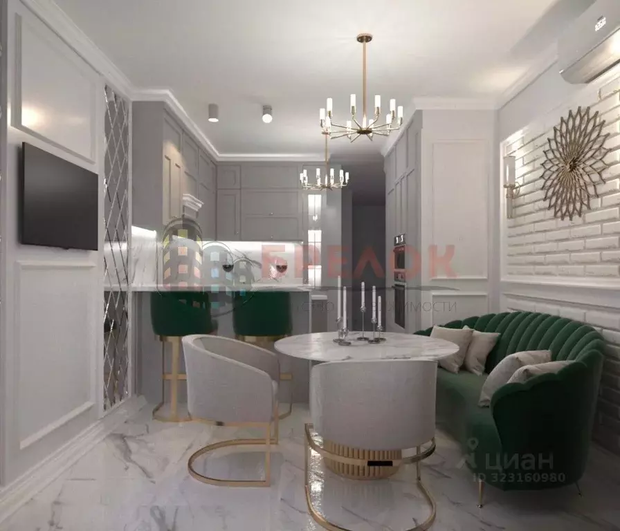 2-к кв. Ростовская область, Ростов-на-Дону ул. Нансена, 103/1/1 (50.0 ... - Фото 2