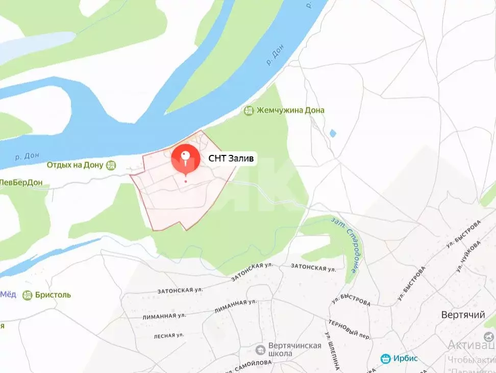 Участок в Волгоградская область, Городищенский район, Вертячинское ... - Фото 0