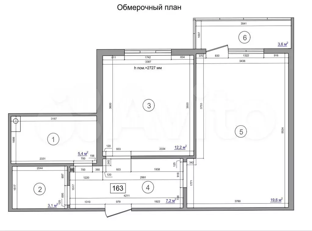 2-к. квартира, 47,2 м, 1/18 эт. - Фото 1