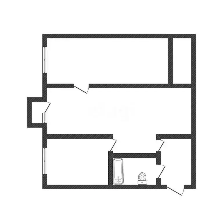 2-комнатная квартира: Бийск, улица Александра Радищева, 20 (46 м) - Фото 0