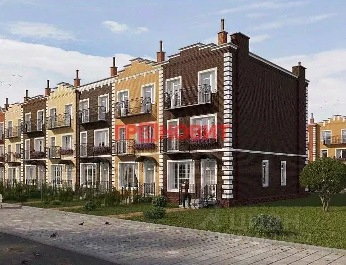 Таунхаус в Новосибирская область, Новосибирский район, Мичуринский ... - Фото 1