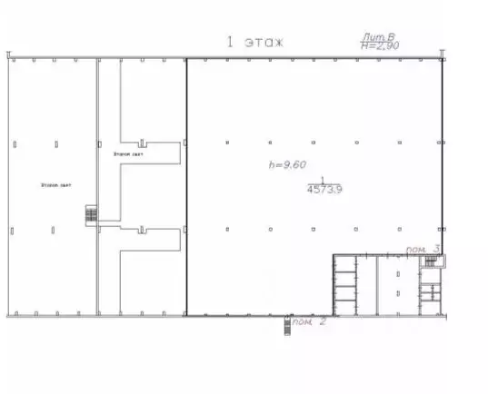 Склад в Красноярский край, Сосновоборск Заводская ул., 1к7 (4574 м) - Фото 1