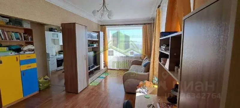 1-к кв. Бурятия, Улан-Удэ Стеклозавод мкр, ул. Силикатная, 7 (31.4 м) - Фото 1