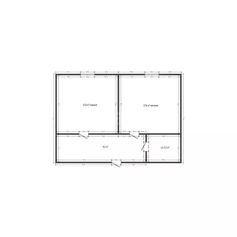 1-комнатная квартира: Махачкала, Хивская улица, 7 (50 м) - Фото 1