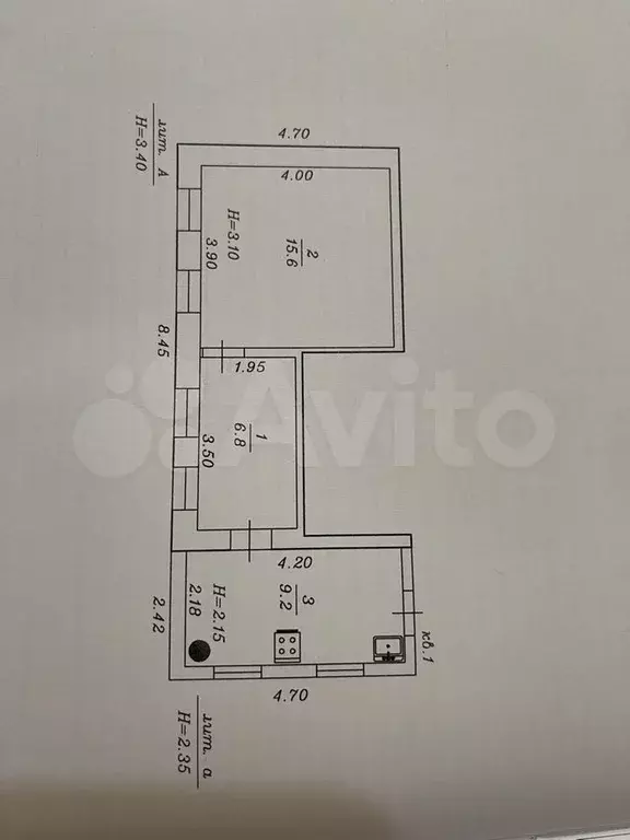 Дом 53 м на участке 2 сот. - Фото 0