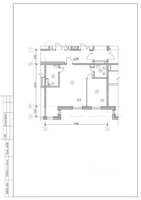 Офис в Санкт-Петербург 2-я Советская ул., 4б (61 м) - Фото 1