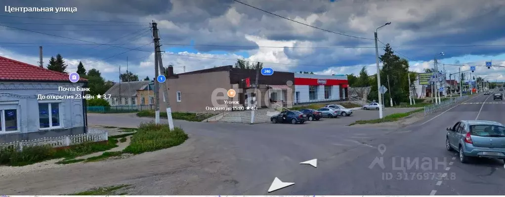 Участок в Пензенская область, с. Бессоновка ул. Мира, 15 (14.4 сот.) - Фото 1