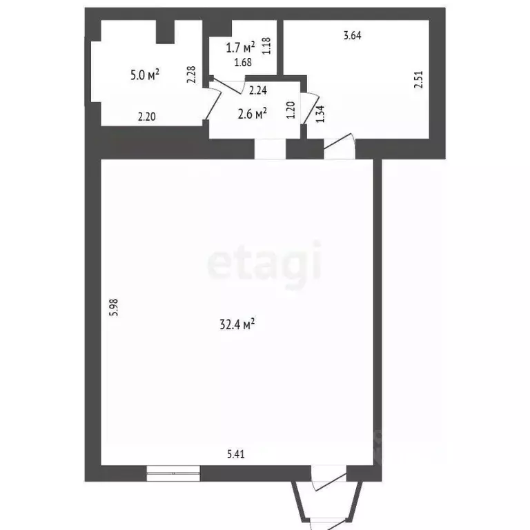 Торговая площадь в Тюменская область, Тюмень ул. Республики, 141 (60 ... - Фото 2