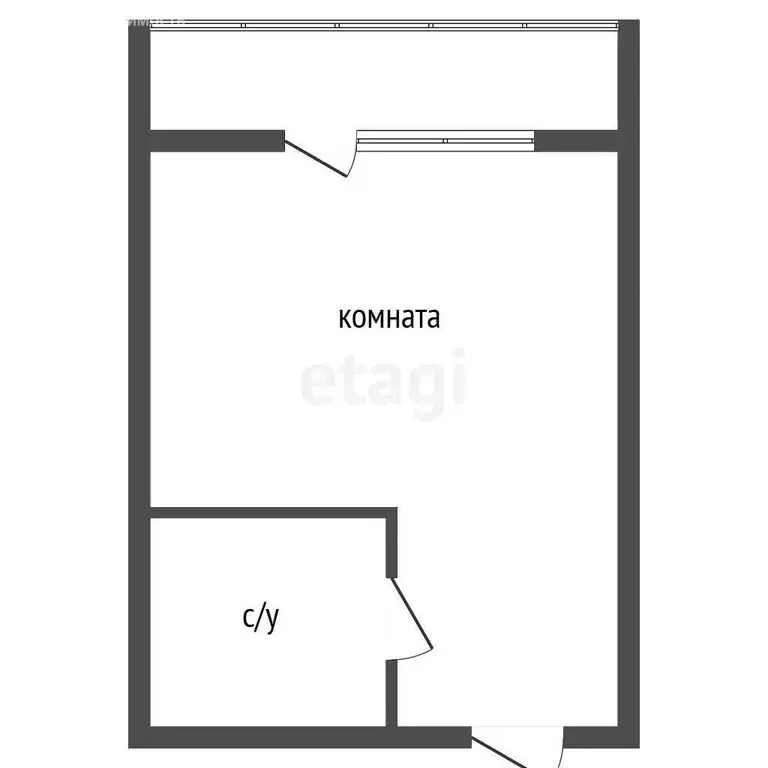 Квартира-студия: Воронеж, улица Независимости, 84/5 (16.7 м) - Фото 1
