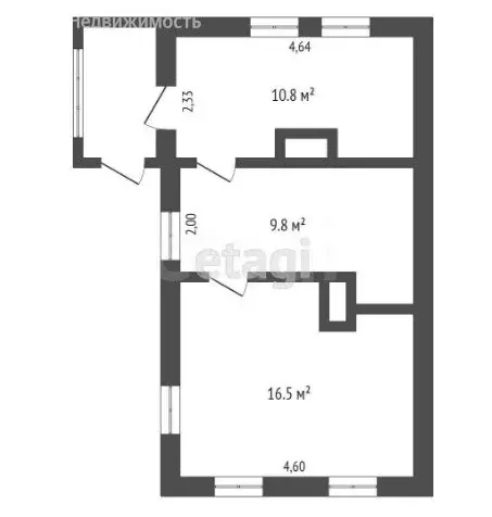 Дом в Ишим, Хабаровский проезд (37.2 м) - Фото 1