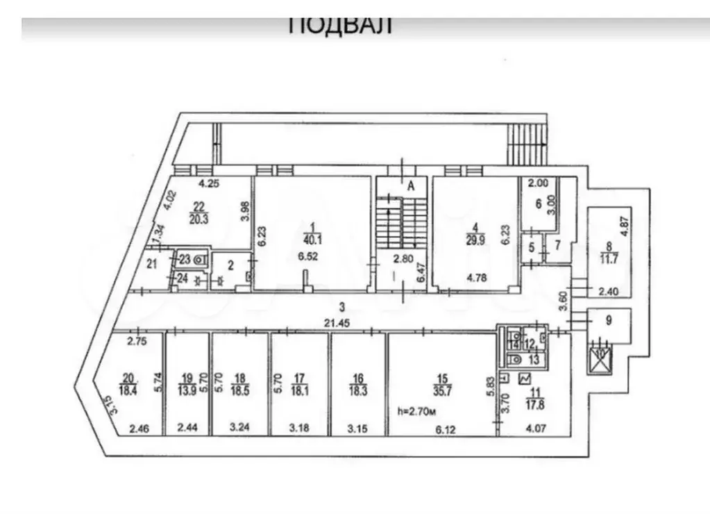 Сдам помещение свободного назначения, 1739 м - Фото 0