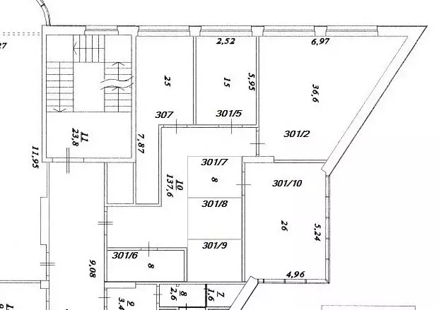 Офис (36.6 м) - Фото 1