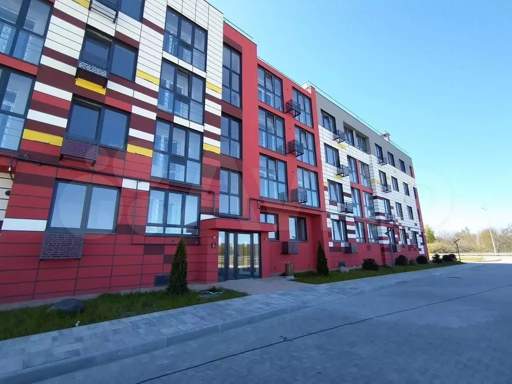 1-к. квартира, 35,7 м, 4/4 эт. - Фото 0