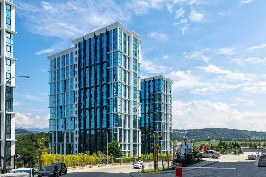 1-к кв. Краснодарский край, Сочи Бытха мкр, ул. Ясногорская, 16/6к1 ... - Фото 1