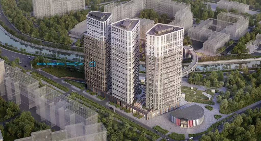 2-к кв. Москва Интеллигент жилой комплекс (37.0 м) - Фото 1