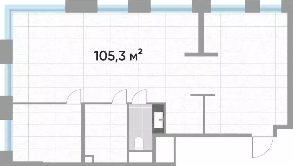 Помещение свободного назначения в Москва ул. Зорге, вл9 (105 м) - Фото 1