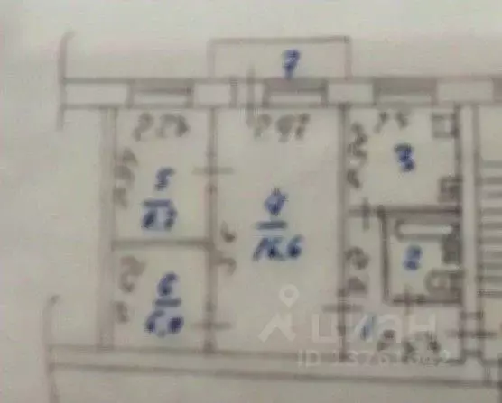 2-к кв. Пензенская область, Пенза ул. Каракозова, 69 (42.7 м) - Фото 2