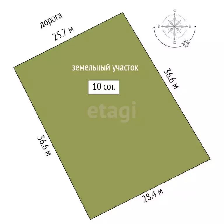 Участок в Калужская область, Малоярославецкий муниципальный округ, ... - Фото 2