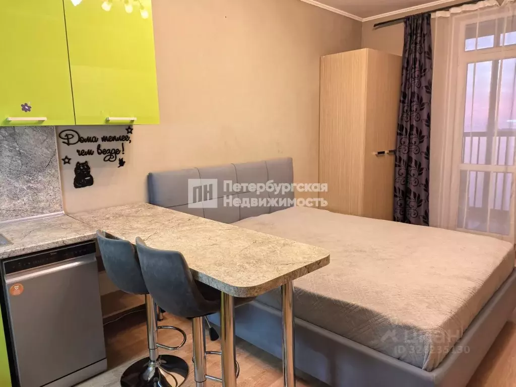 Студия Санкт-Петербург ул. Адмирала Черокова, 22 (24.1 м) - Фото 1