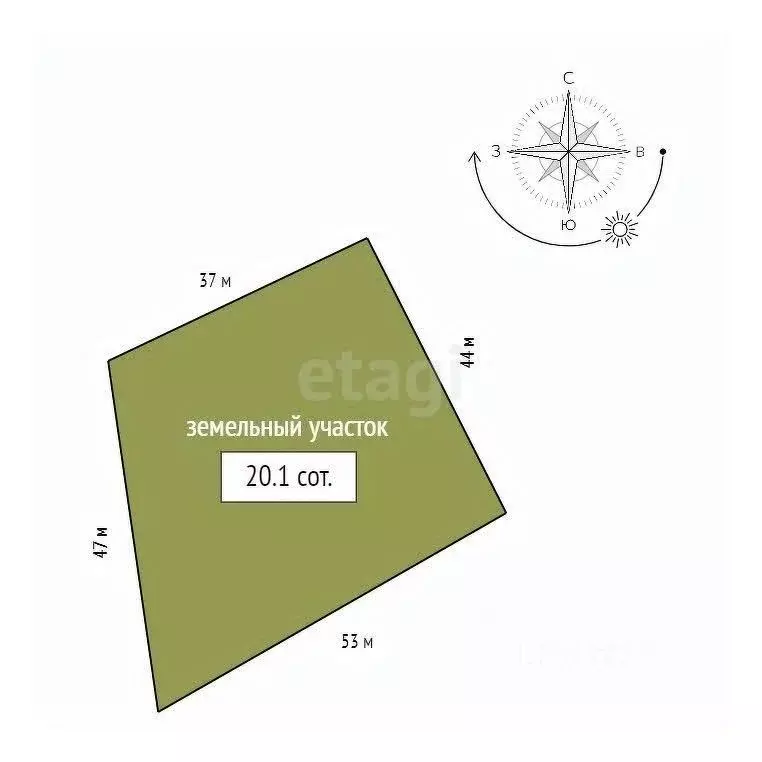 Участок в Красноярский край, Красноярск городской округ, пос. Элита ... - Фото 2