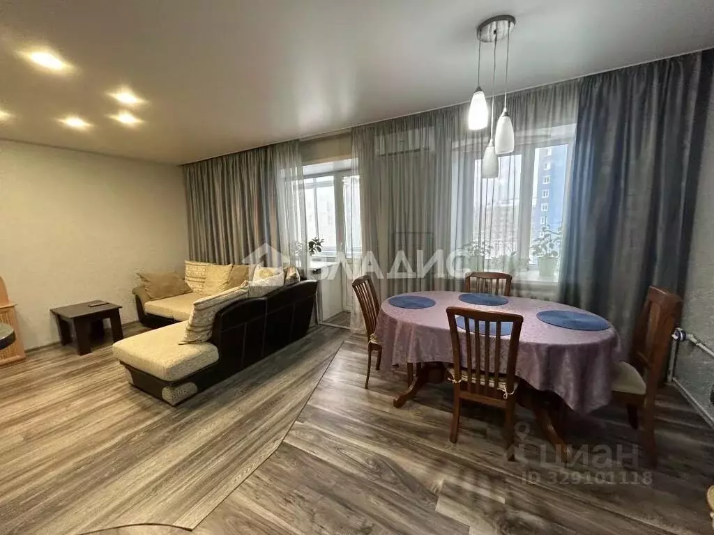 2-к кв. Коми, Сыктывкар ул. Куратова, 91 (60.6 м) - Фото 1