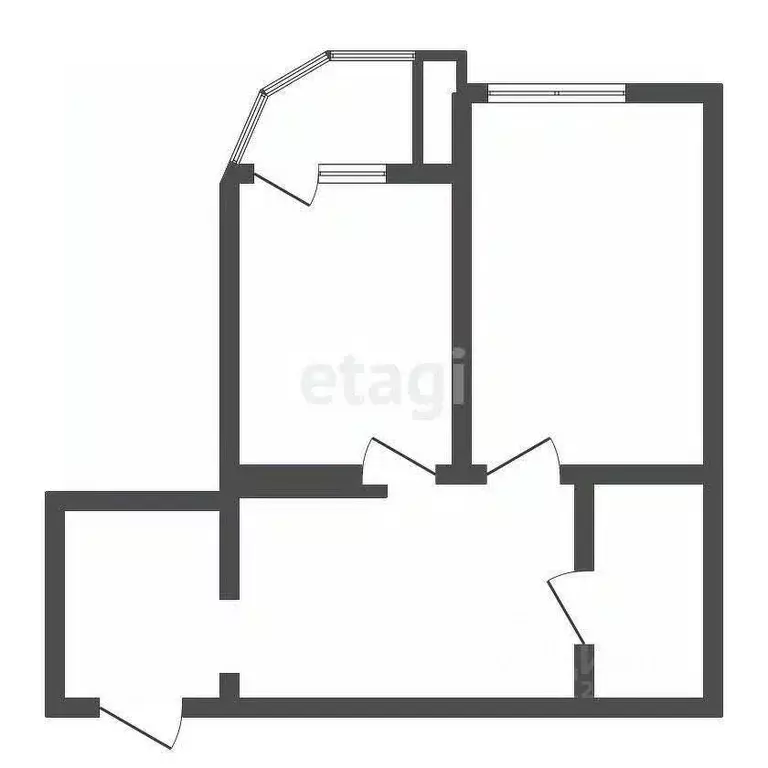 2-к кв. Воронежская область, Воронеж ул. Урывского, 9 (52.4 м) - Фото 1