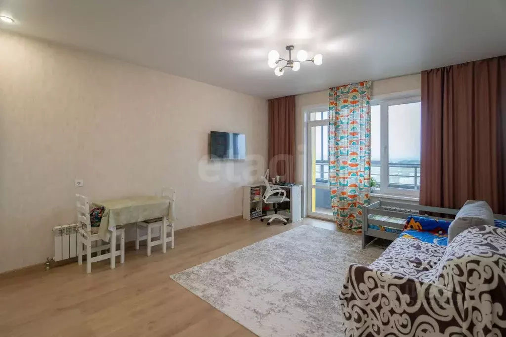 Студия Иркутская область, Иркутск Депутатская ул., 87/9 (35.7 м) - Фото 1