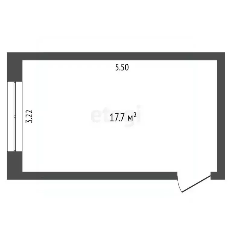 Комната Тюменская область, Тюмень Юганский проезд, 9 (17.7 м) - Фото 2