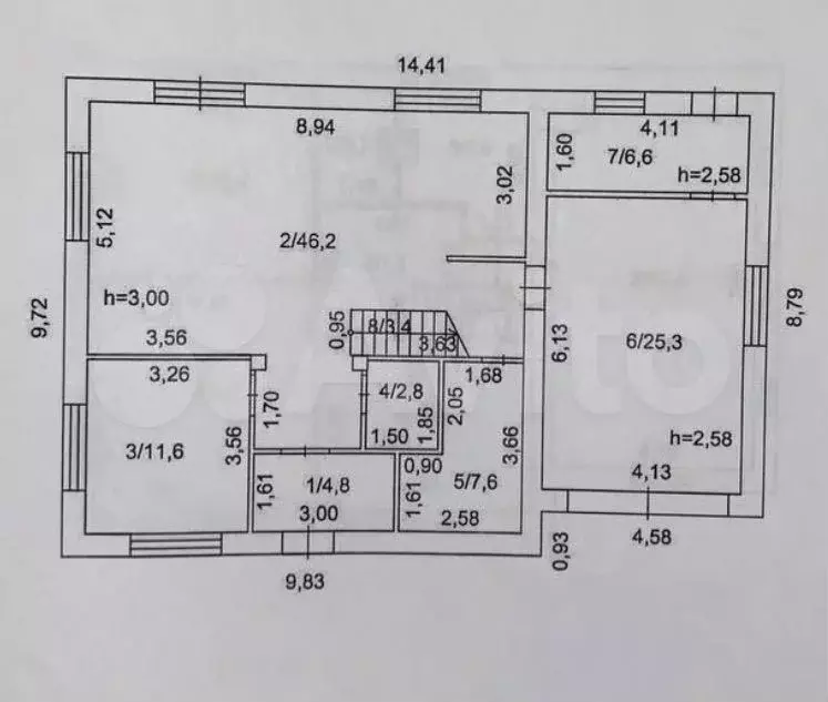 Коттедж 228,1 м на участке 13,3 сот. - Фото 0