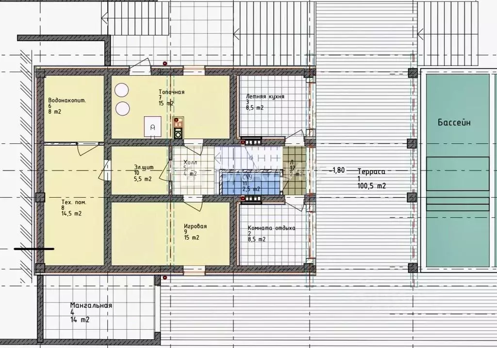 Дом в Краснодарский край, Новороссийск ул. Панорамная, 55 (479 м) - Фото 2