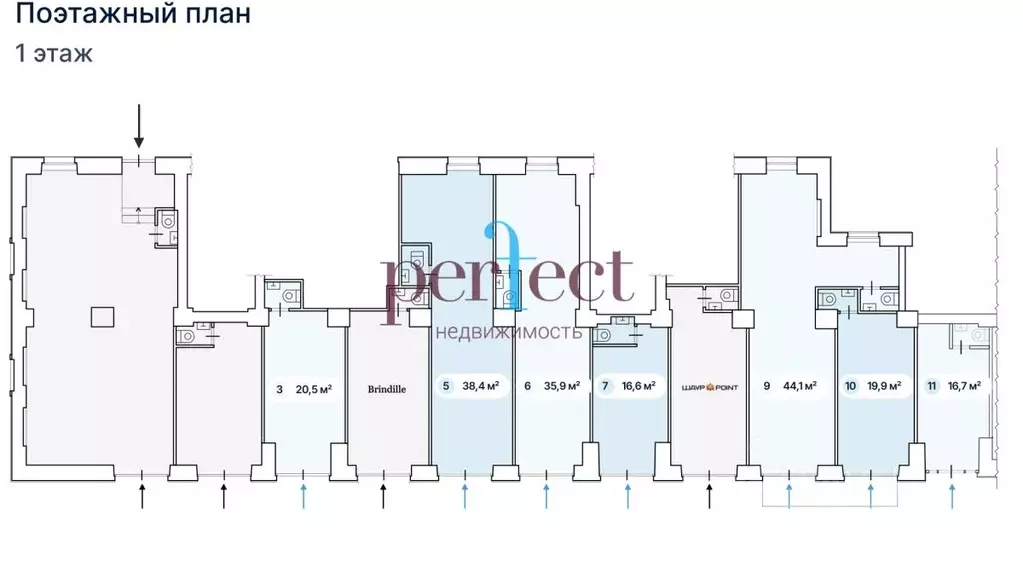 Торговая площадь в Москва ул. Дмитрия Ульянова, 10/1К1 (44 м) - Фото 1