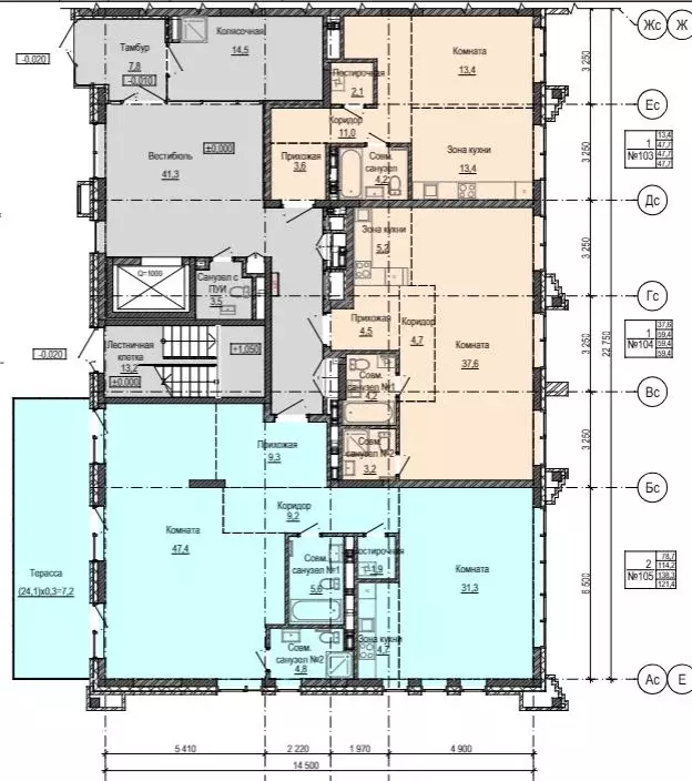 2-к кв. Удмуртия, Ижевск ул. Бородина, 22 (121.5 м) - Фото 1