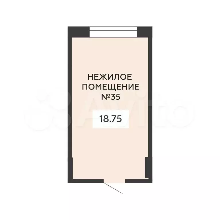 продам помещение свободного назначения, 18.75 м - Фото 0