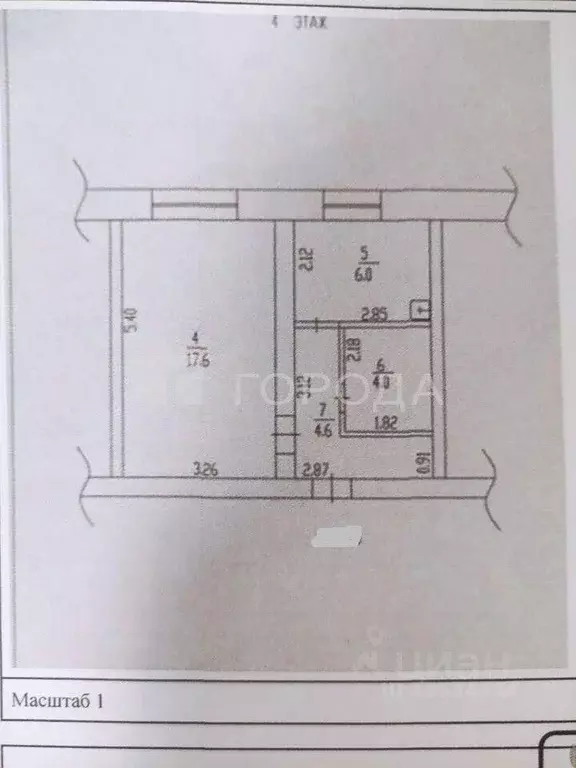 1-к кв. Алтайский край, Новоалтайск Вагоностроительная ул., 38 (32.2 ... - Фото 2