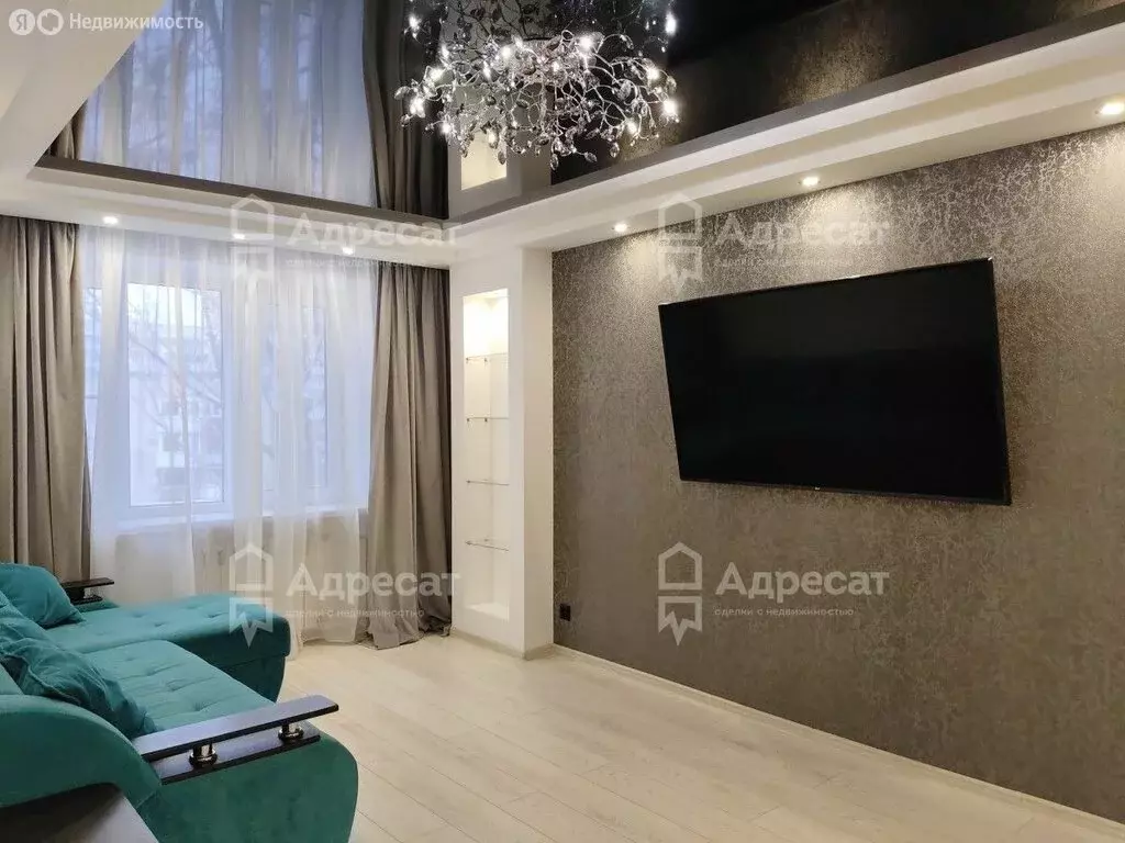 3-комнатная квартира: Волгоград, улица Генерала Ватутина, 8 (58.3 м) - Фото 1