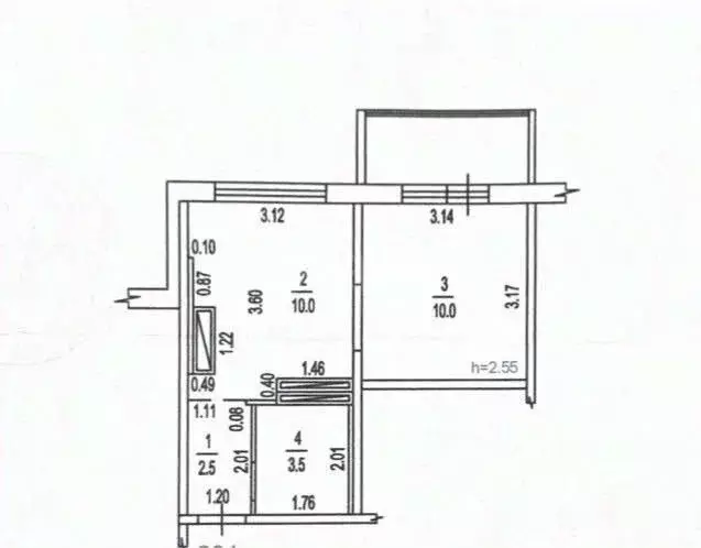 1-к кв. Алтайский край, Барнаул ул. Малахова, 148 (26.0 м) - Фото 2