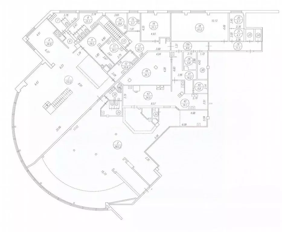 Помещение свободного назначения в Москва Зеленодольская ул., 38 (830 ... - Фото 2