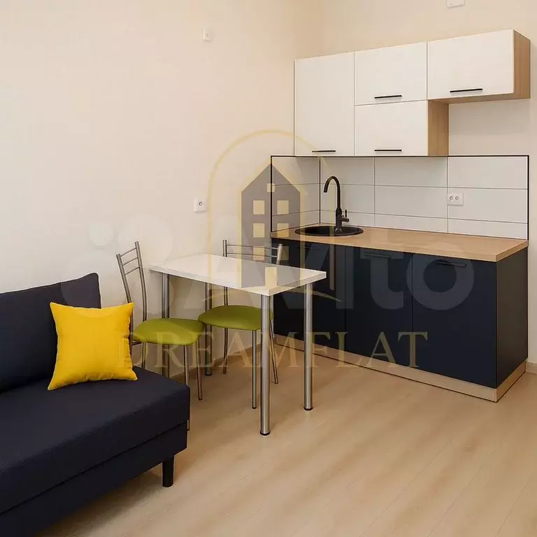 Квартира-студия, 27,5 м, 15/25 эт. - Фото 1
