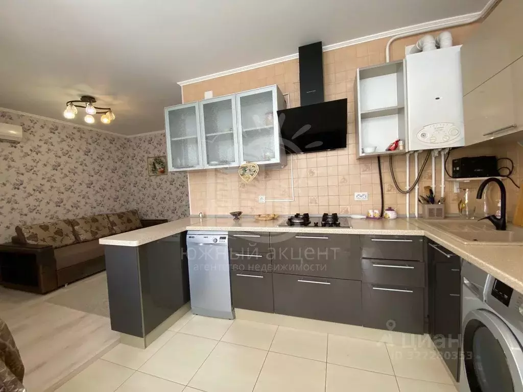 2-к кв. Краснодарский край, Анапа Рождественская ул., 57к2 (53.7 м) - Фото 2