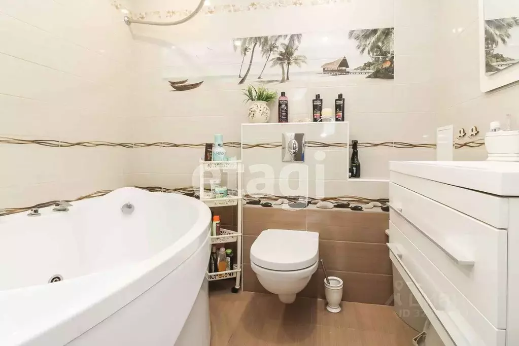 2-к кв. Тюменская область, Тюмень проезд Тихий, 2 (57.0 м) - Фото 1