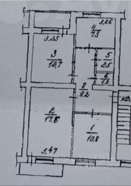 3-к кв. Краснодарский край, Щербиновский район, Старощербиновская ... - Фото 2