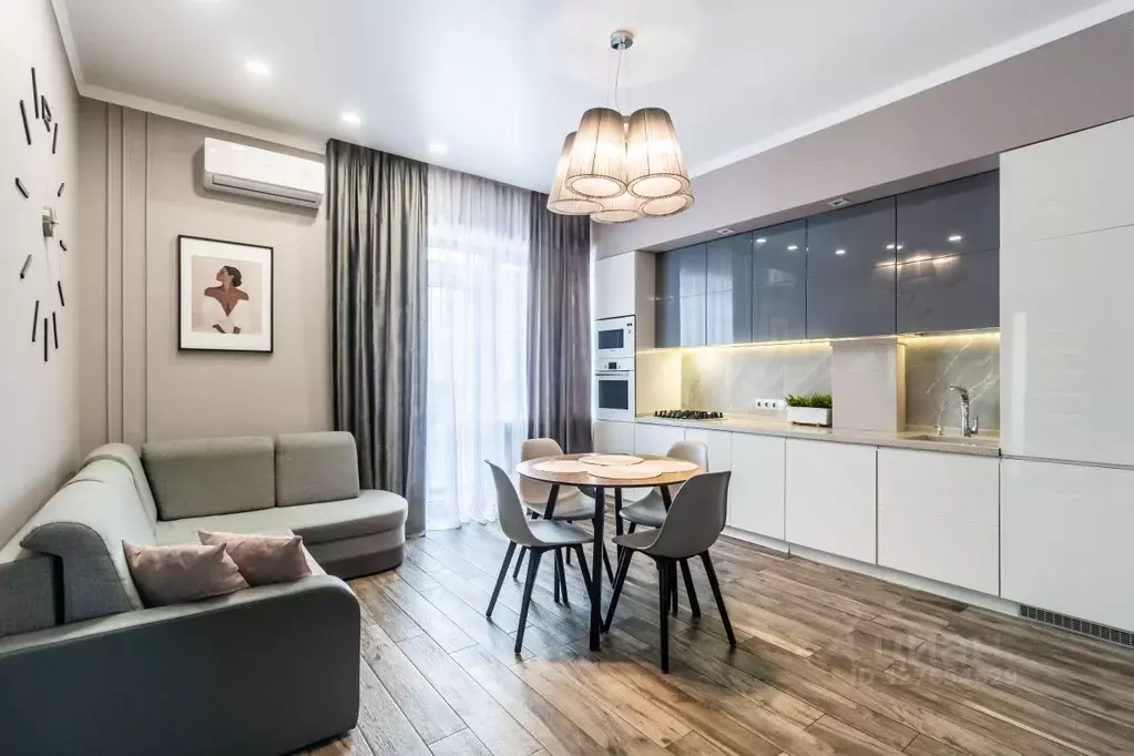 2-к кв. Калининградская область, Гурьевск Заречная ул., 2Г (60.0 м) - Фото 1