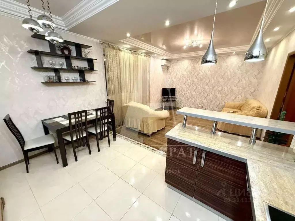 2-к кв. Ставропольский край, Пятигорск ул. Нежнова, 21/1 (89.7 м) - Фото 2