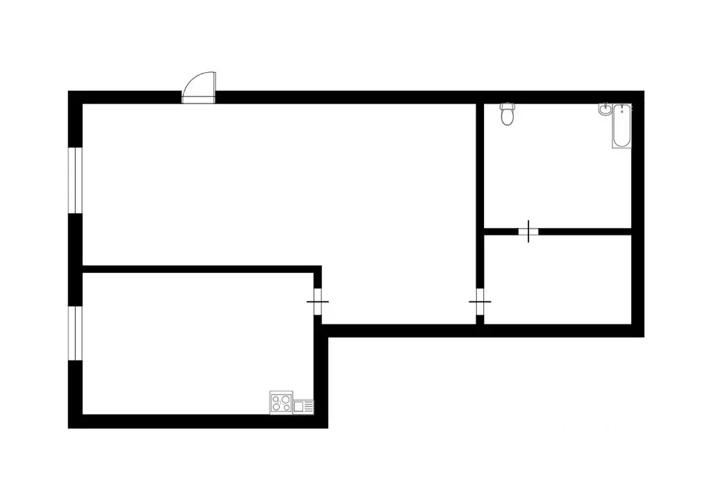 1-к кв. Московская область, Серпухов ул. Химиков, 8 (35.0 м) - Фото 1