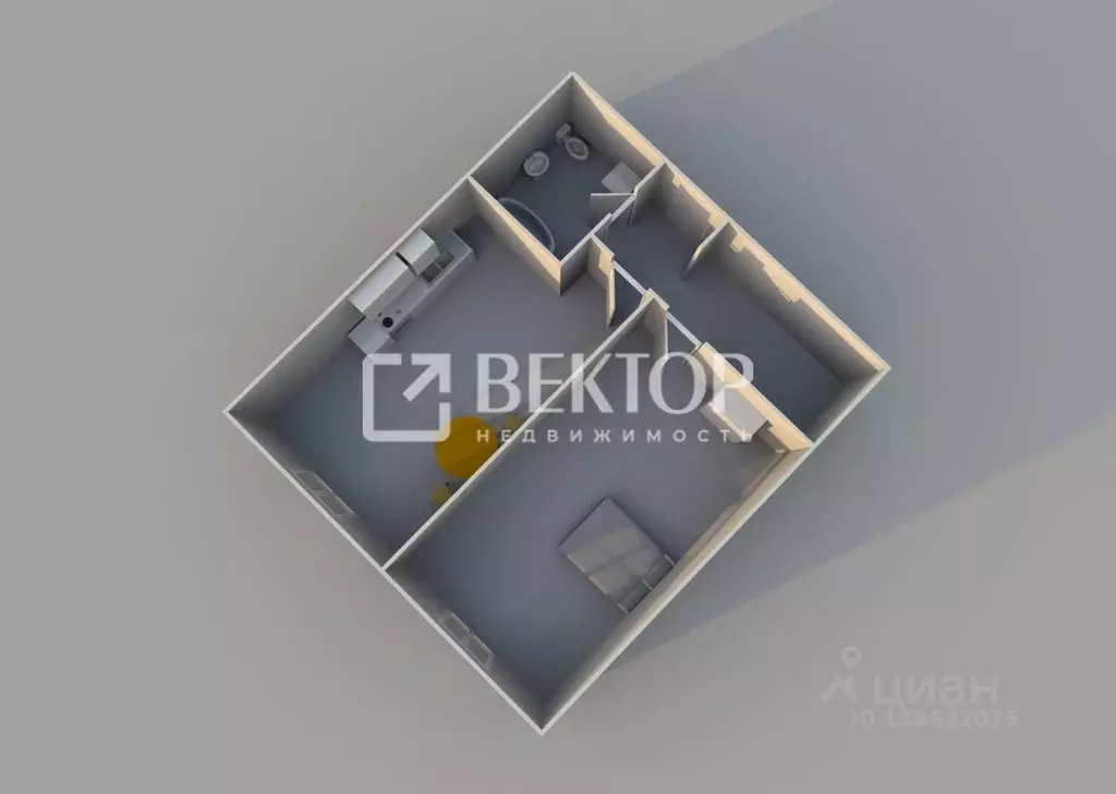 2-к кв. Ярославская область, Ярославль ул. Дядьковская, 16А (40.9 м) - Фото 2