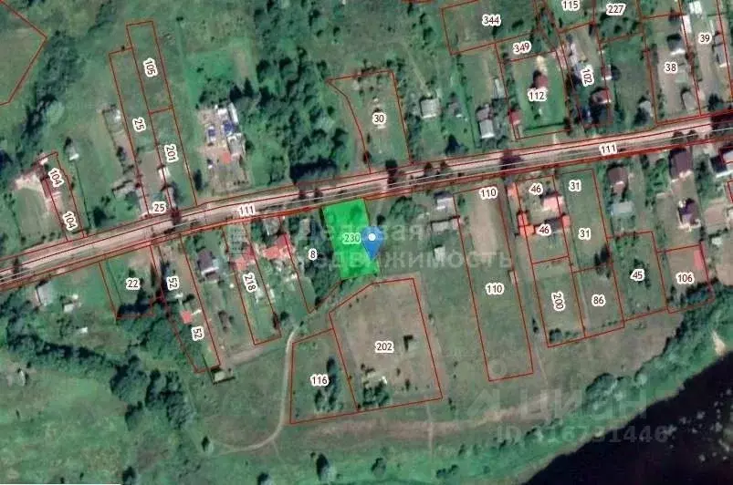 Участок в Новгородская область, Солецкий муниципальный округ, д. ... - Фото 0