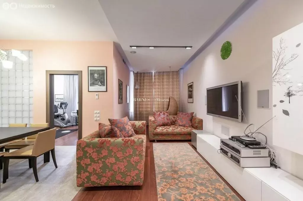 3-комнатная квартира: Москва, Малый Новопесковский переулок, 8 (125 м) - Фото 2